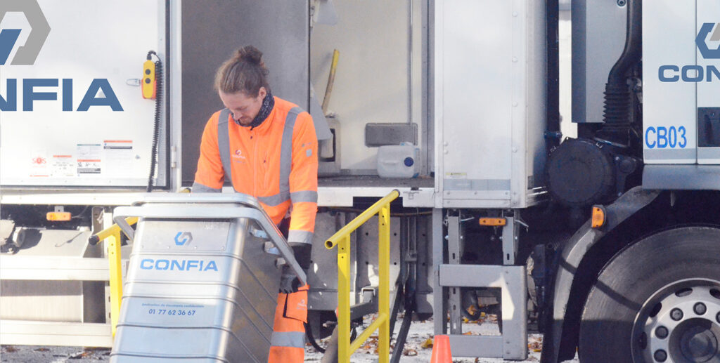 Intervention recurrente de destruction confidentielle