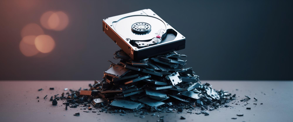 Les méthodes traditionnelles de destruction physique de disques durs